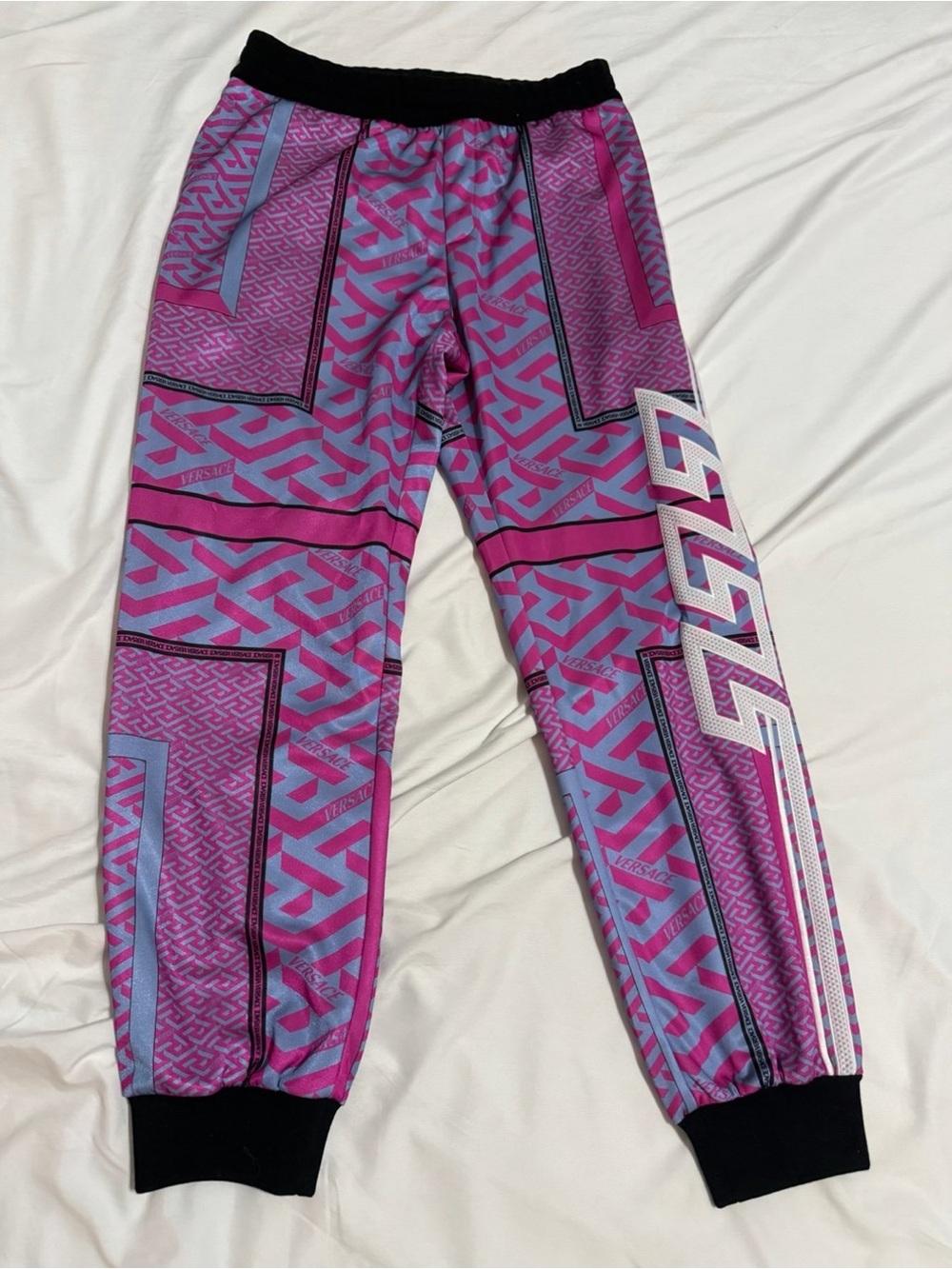 VERSACE
Monogram varsity track pants, Print Joggers